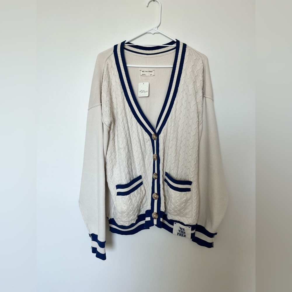 Free People We The Free Varsity Cardi - Picture 14 of 16